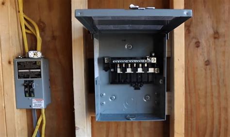 50 amp main breaker box